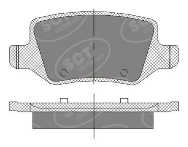 SCT GERMANY Jarrupala, levyjarru SP 410 PR